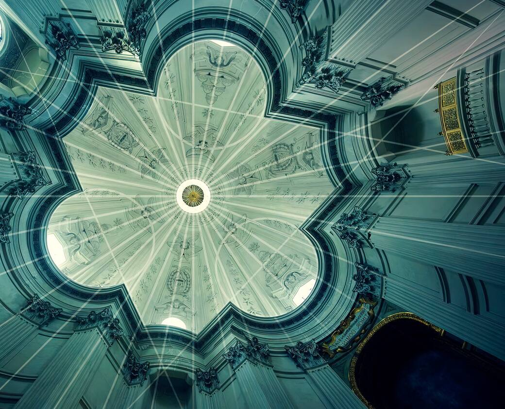Frame dal documentario Borromini e Bernini. Sfida alla perfezione