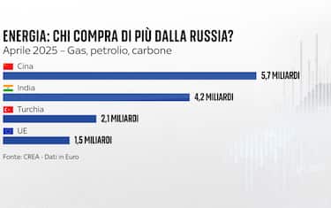 Chi compra più energia da Mosca?
