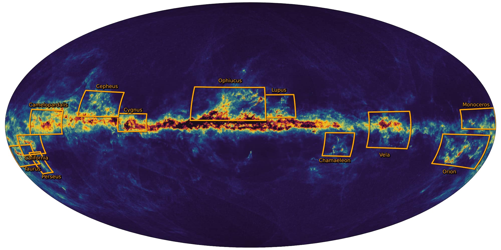 Nubi interstellari, missione Gaia