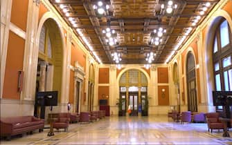 Lavori in corso seggi elezione presidente della Repubblica