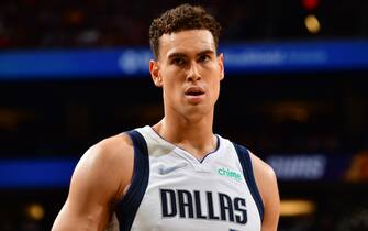 PHOENIX, AZ - MAY 15: Dwight Powell #7 of the Dallas Mavericks looks on during Game 7 of the 2022 NBA Playoffs Western Conference Semifinals on May 15, 2022 at Footprint Center in Phoenix, Arizona. NOTE TO USER: User expressly acknowledges and agrees that, by downloading and or using this photograph, user is consenting to the terms and conditions of the Getty Images License Agreement. Mandatory Copyright Notice: Copyright 2022 NBAE (Photo by Barry Gossage/NBAE via Getty Images)