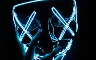 Maschera horror a LED