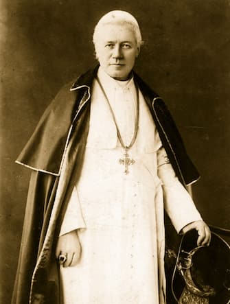 Papa Pio X Guiseppe Sarto, Pope Pius X (1835 - 1914) who was canonised in 1954. (Photo by Herbert Barraud/Getty Images)