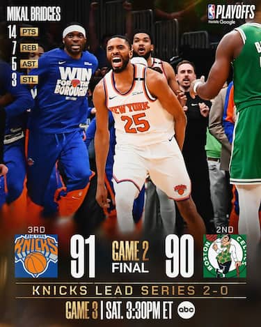 BOSTON CELTICS-NEW YORK KNICKS (GARA-2) 90-91 (SERIE 0-2)