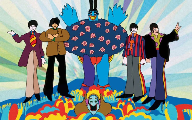 Yellow Submarine migliori film d'animazione per adulti