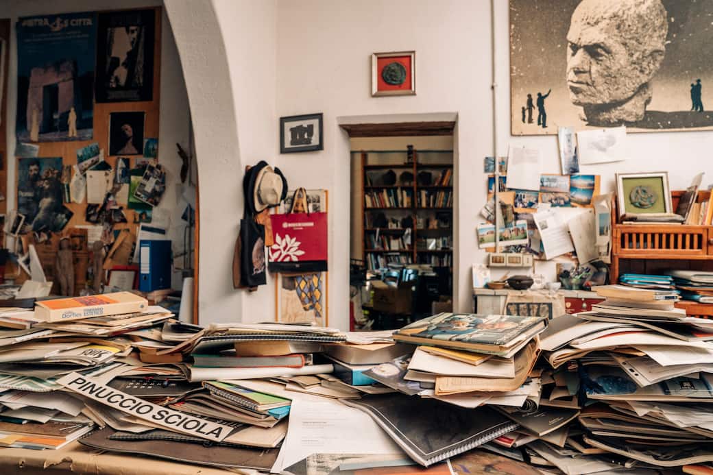 Casa Pinuccio Sciola, Archivio Fondazione Sciola | ph. Ettore Cavalli