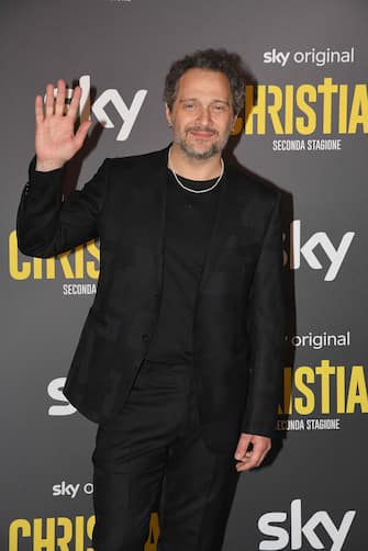 Roma , Cinema Barberini Premiere della Serie Tv di Sky " Christian 2 " , Nella foto: Claudio Santamaria