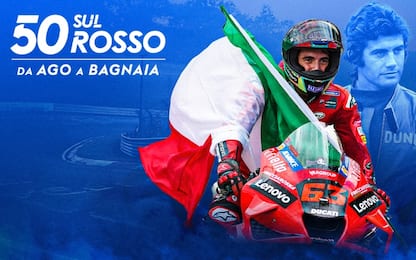 50 sul rosso, da Ago a Bagnaia: lo speciale su Sky