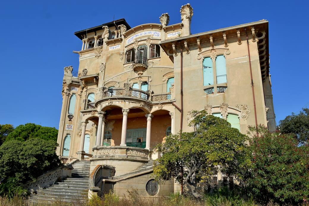 Savona, Villa Zanelli. Foto © Carlo Marchesano