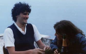 Massimo Troisi e Giulian De Sio