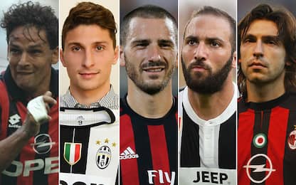 Da Bonucci a Higuaín, tutti gli affari Juve-Milan