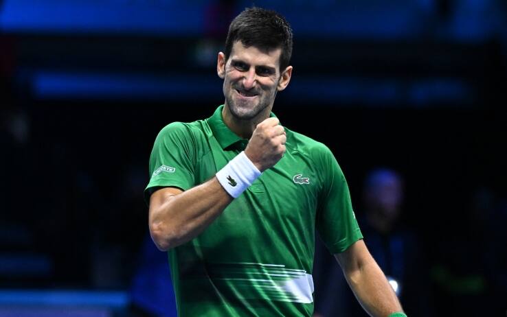 Melhores momentos Novak Djokovic x Taylor Fritz pelo ATP Finals (2-0)