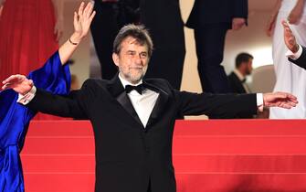 Italian director Nanni Moretti arrives for the screening of the film "Il Sol Dell'Avvenire" (A Brighter Tomorrow) during the 76th edition of the Cannes Film Festival in Cannes, southern France, on May 24, 2023. (Photo by Valery HACHE / AFP) (Photo by VALERY HACHE/AFP via Getty Images)