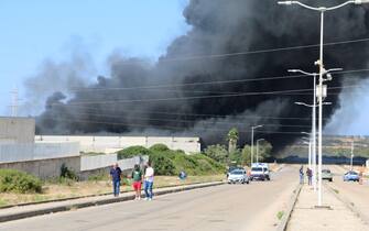 incendio sassari