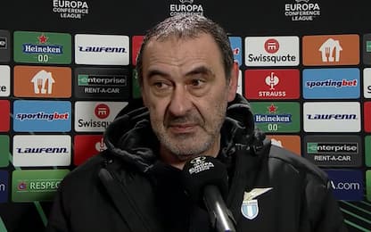 Sarri: "Campo ingiocabile, ma siamo stati bravi"