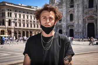 Flash mob degli artisti cantanti musicisti per attirare l’attenzione sulle condizioni del mondo della musica nel post lockdown