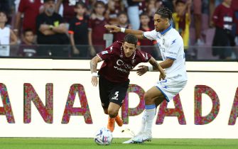 Foto Alessandro Garofalo/LaPresse 22 settembre 2023 Salerno, Italia sport calcio Salernitana vs Frosinone
 - Campionato di calcio Serie A Tim 2023/2024 - Stadio Arechi. Nella foto: Domagoj Bradaric

  
September 22  2023 Salernitana vs Frosinone - Italian Football Championship League league  A  2023/2024 - Arechi stadium. In the pic: Domagoj Bradaric
