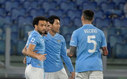 La Lazio ritrova la vittoria: 4-1 alla Salernitana