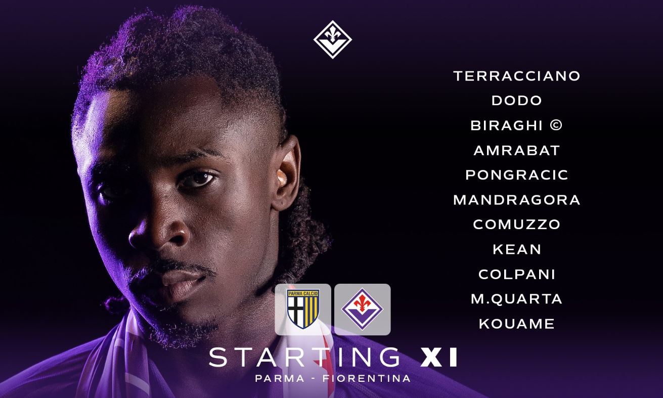 Screen formazione fiorentina