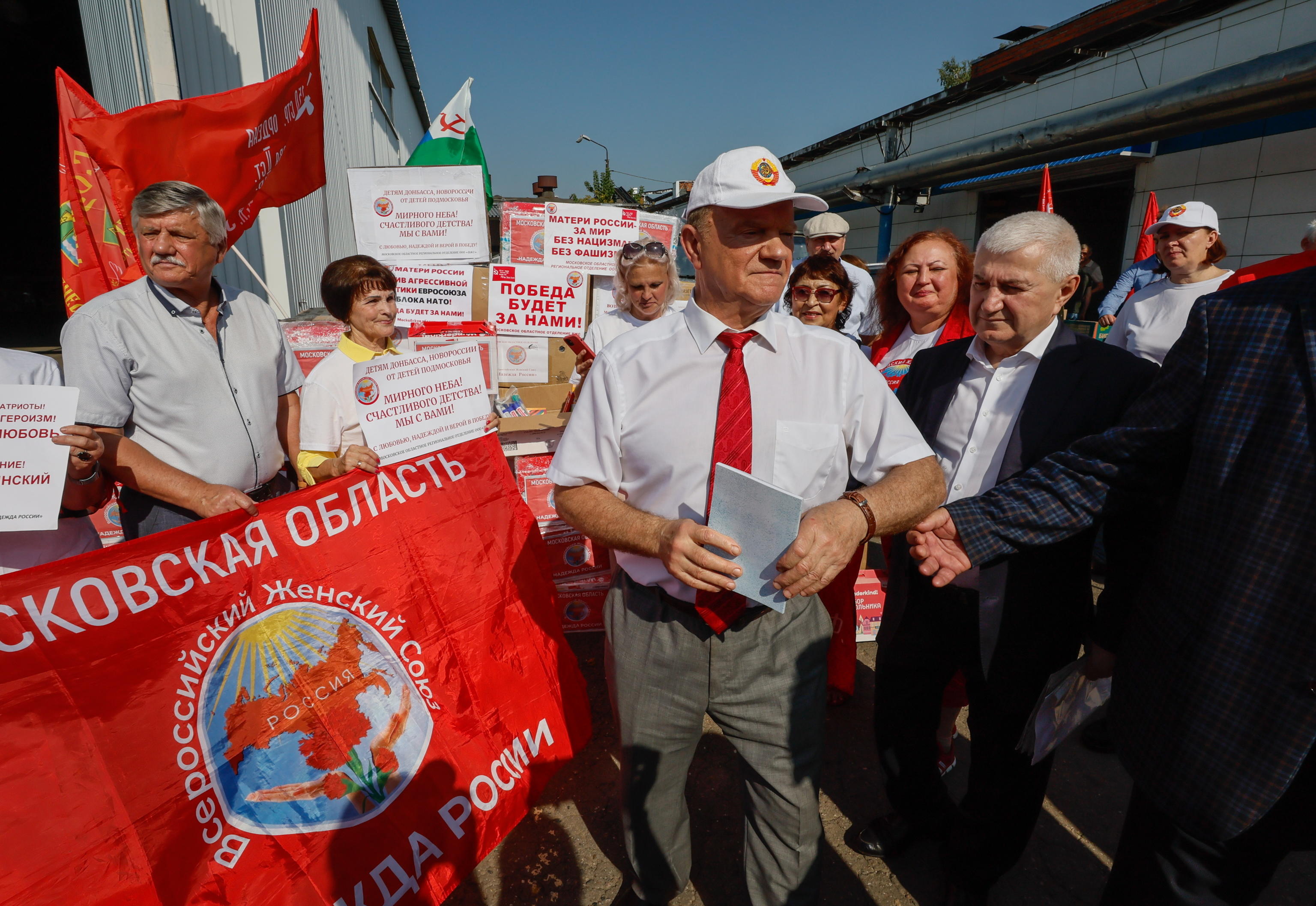 Gennady Zyuganov leader del Partito comunista russo