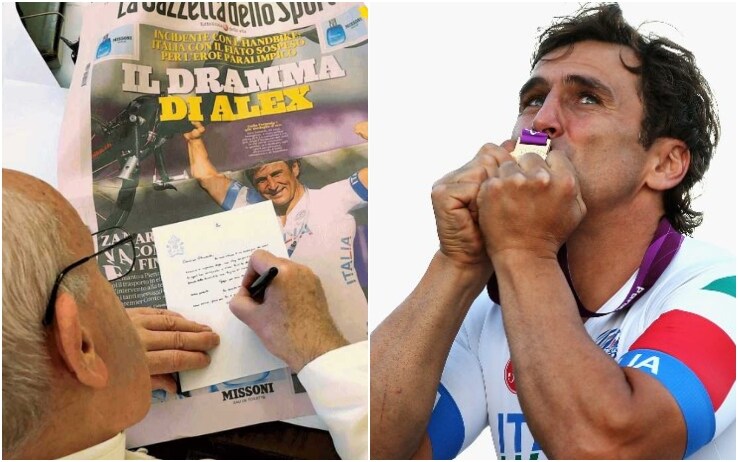 Papa Francesco, la lettera a Zanardi sulla Gazzetta dello ...