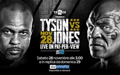 Tyson vs Jones, l'incontro live su Sky in PPV