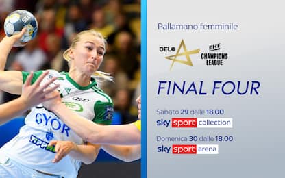 Pallamano, Champions femminile: la Final 4 su Sky