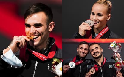 Bartolini oro mondiale, due argenti e un bronzo