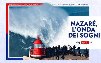 Nazarè, l'onda dei sogni. Lo speciale su Sky Sport