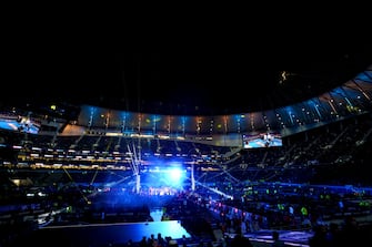 A general view of the stadium during one of the undercard fights at the Tottenham Hotspur Stadium, London. Picture date: Saturday December 3, 2022. (Photo by Zac Goodwin/PA Images via Getty Images)