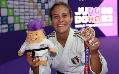 Mondiale di judo, bronzo per Giuffrida nella 52 kg