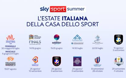Su Sky al via l’estate più italiana di sempre