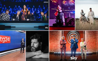 Serie, cinema, show, news: la stagione Sky 2023/24