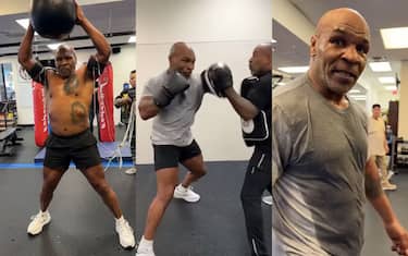 Tyson sfida Paul: che allenamento per Iron Mike