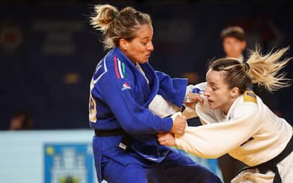 Judo: Odette Giuffrida d'argento, bronzo per Manzi