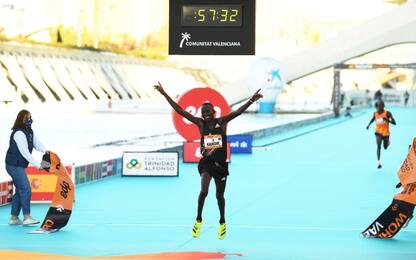 Mezza Maratona Valencia: Kandie record del mondo