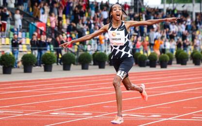 Hassan, record mondiale nei 10mila metri donne
