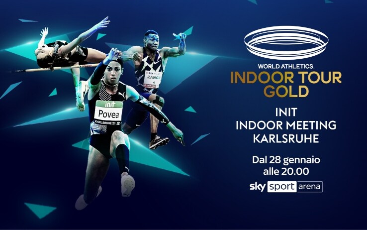 Atletica, l’Indoor Tour Gold de Karlsruhe sur Sky