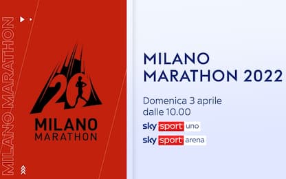 Milano Marathon, domani live alle 10 su Sky Sport