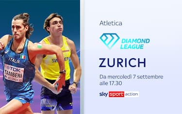 Diamond League a Zurigo: LIVE dalle 17.30 su Sky