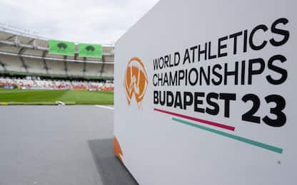 Il programma delle gare al Mondiale di Budapest