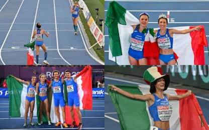 Europei atletica: due titoli Italia in un giorno