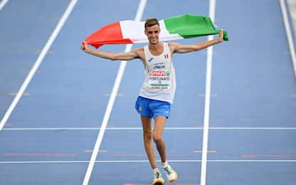 Francesco Fortunato è bronzo nella 20 km di marcia