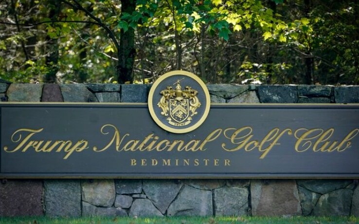 trump golf