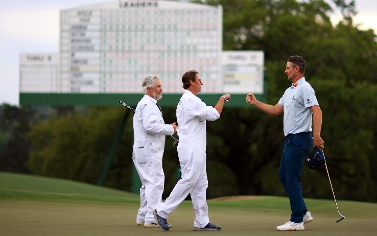 Justin Rose, leader della classifica dopo la prima giornata