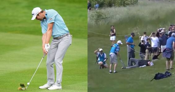 Tifoso colpito da una pallina al LIV Golf Tour: si finge morto, ma era uno  scherzo | Sky Sport