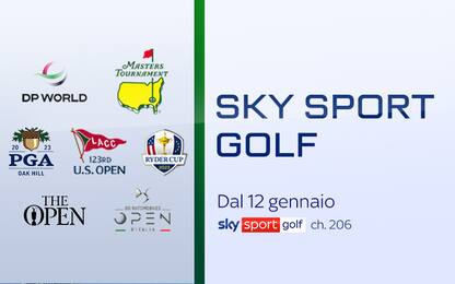 Arriva Sky Sport Golf, 35 tornei e la Ryder Cup