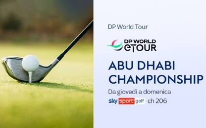 Golf, l’Abu Dhabi Championship su Sky