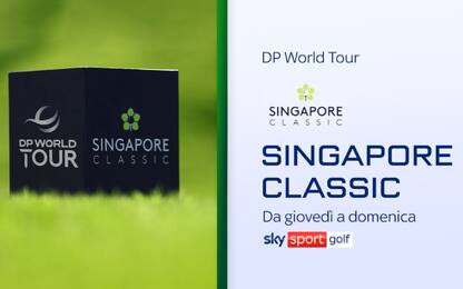 Golf, il Singapore Classic su Sky