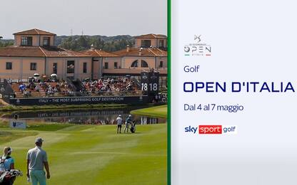 Golf, al via Open d'Italia. Il torneo live su Sky